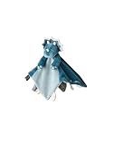 Noukie's - Doudou Enfant - Doudou en Veloudoux - Ops Le Tricératops - Multifonctionnel - Bleu - 1 Unité