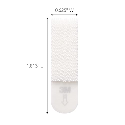 Command Small Picture Hanging Strips, White, 4-Pairs (17202-ES)