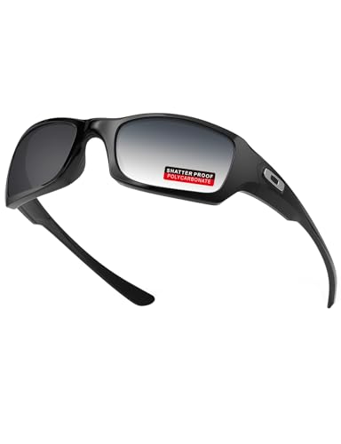 Image of PRO+ Polycarbonate Replacement Lenses & Nose Pads for Oakley Fives Squared(4+1) OO9238 Sunglasses