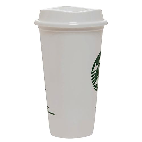 Starbucks Set of 5 16oz Reusable Hot Cups with Lid