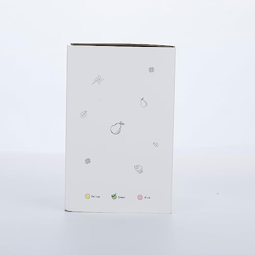 Homealexa Budzik cyfrowy z uroczą gruszką, budzik dla dzieci, trener snu z cyfrowym wyświetlaczem LED, ładowany przez USB, silikonowy budzik dla dzieci, dekoracja stołu