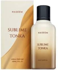 Image of NASEEM Sublime Tonka Aqua Parfum for Men and Women, 100 ml, Woody Ambery Fragrance with Rose, Saffron, Tonka Bean, Vanilla and Amber
