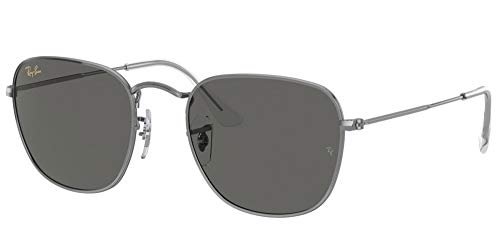 Ray-Ban FRANK RB3857-004/B1 Sunglasses GUNMETAL W/DARK GREY 51mm