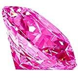Zircon rose américain facetté de 14,25 carats, idée cadeau pour création de bijou