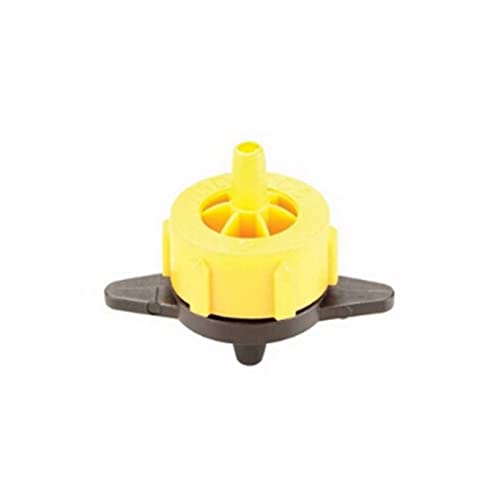 Compte-gouttes de jardinage à compensation de pression orange pour micro-irrigation - 2