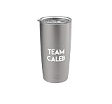Team Caleb Funny Quote Island Love Television Show LI Humor Stainless Steel Insulated Tumbler