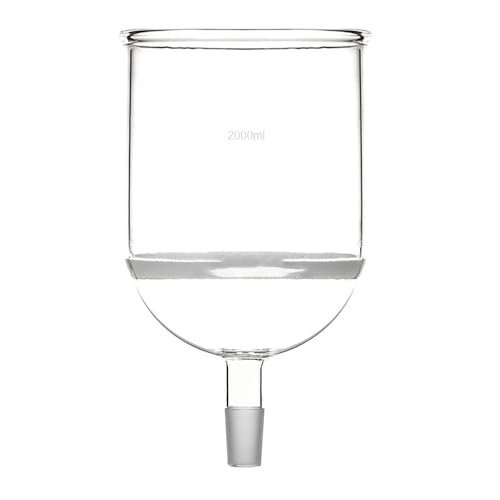 Entonnoir Büchner 2 L en verre de laboratoire pour séparer vos solutions