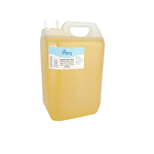 Castile Base Savon liquide 5 l, biologique, sans sulfates, SLS, SLES et sans paraben