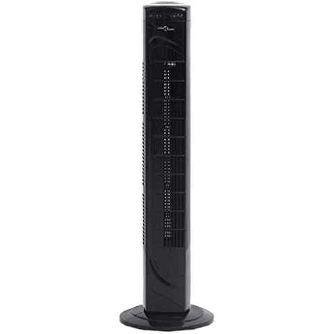 vidaXL Ventilador de Torre con Mando y Temporizador Cover