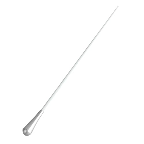 SUNGOOYUE Conductor Baton Music Baton, Professional Orchestra Baton with Balanced Weight Distribution for Conductors Teachers Music Directors (Silver)