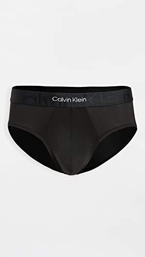 Calvin Klein underwear Men's Monolith Hip Briefs, Black, M2