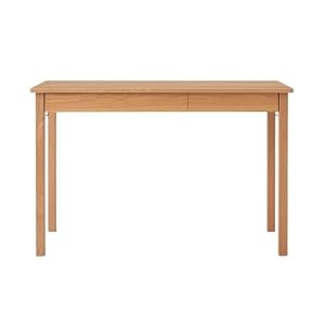 無印良品 木製デスク オーク材 幅110×奥行55×高さ70cm 12841050