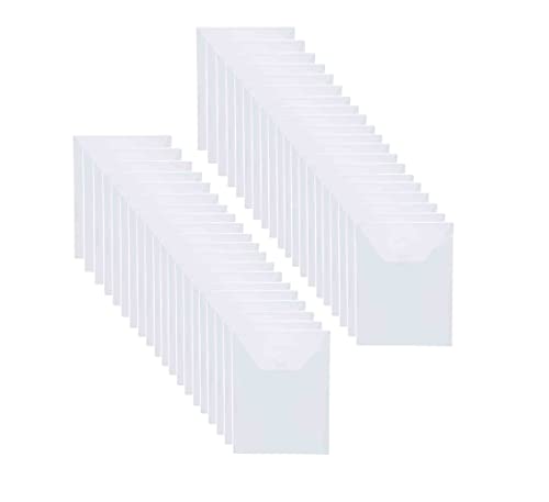 Enveloppes en plastique transparent 7 x 5 pour trier les photos et reçus de toute la famille