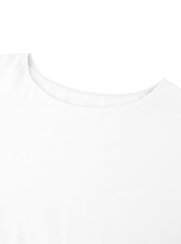 Image of Girls Off the Shoulder Tops Crop Short Sleeve Tees