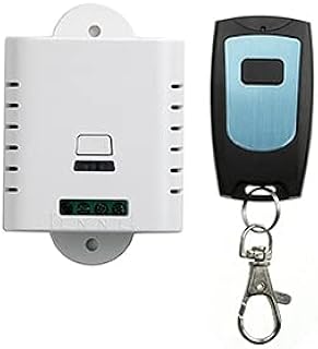 New AC85V 110V 120V 220V 250V 1CH Remote Control Light Switch Relay Output Radio Receiver Module and Waterproof Transmitter