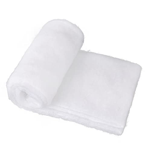 Framendino, Christmas Snow Blanket Set Artificial Faux for Crafts Photo Prop