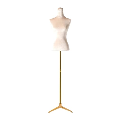 Maniquí de costura regulable con base triangular estable y busto de terciopelo ZRY 2