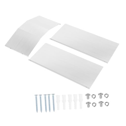 MUCKLILY 1 Set Charging Wall Box Wall Outlet Cover Single Gang Outlet Cover Electric Socket Cover Socket Protector Weatherproof Outlet Cover Outlet Protector Silver