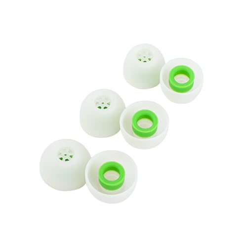 Linsoul Kiwi Ears Flex �C���z���`�b�v �����p�V���R��IEM�`�b�v 3�y�A S/M/L�T�C�Y KZ ZS10 Pro 2 SuperMix 4 Hype4 Orchestra Lite Cadenza�L��/���C�����X�C���z���p (�O��