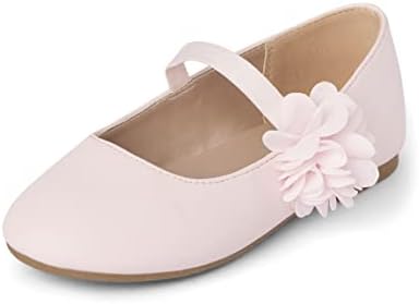 Gymboree,Girls,and Toddler Dressy Ballet Flat,Tea Pink,6 Toddler