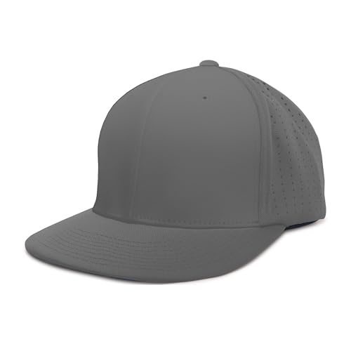 Pacific Headwear Standard Perforated F3 Performance Flexfit Cap Graphite