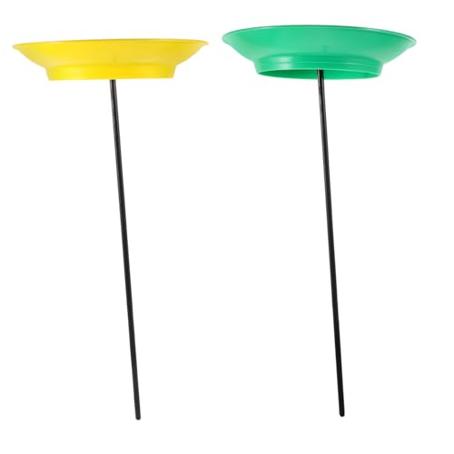 NAMOARLY Juggle Sticks Plates Set 2pcs Beginner Juggling Kit Circus for Boys and Girls for Skill Learning Party Supplies