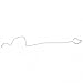 Motorcraft - Tube Asy - Brake (P) (BRTF44)