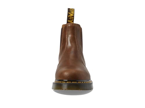 Image of Dr. Martens, 2976 Leather Chelsea Boot for Men and Women, Cherry Red Smooth, 14 US Women /13 US Men