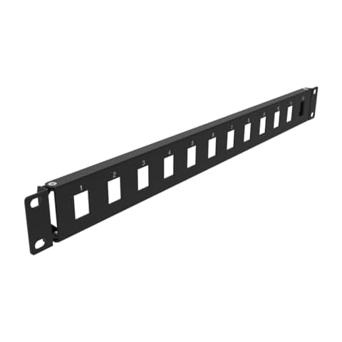 QiaoYoubang 1U 12 Port Patch Panel Cover