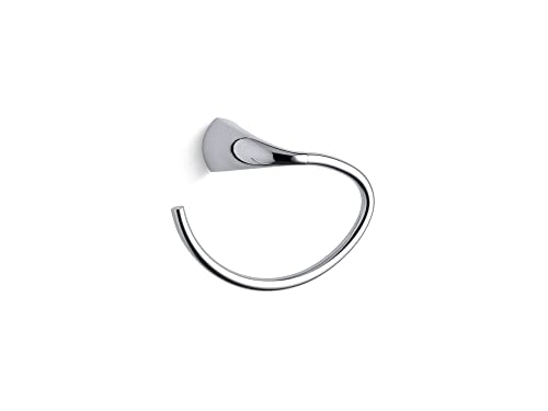 KOHLER Towel Ring, Bathroom-Towel Ring, Alteo Collection, Polished Chrome, K-37057-CP