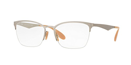 Preisvergleich Produktbild Ray-Ban Damen RX6345 Brillengestell, Silber (Silver Brushed), 52