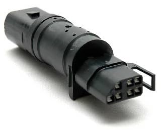 Hard Wire Case Connector Black Plug for Ford 4R70W 4R75W 4R75E Automatic Transmission 1998–2008 Heavy Duty Repair Replacement 350-0085 76444A 76986B F8AZ-7G276AA