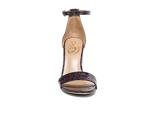Image of Sam Edelman Women's Yaro Heeled Sandal, Eggplant, 6.5