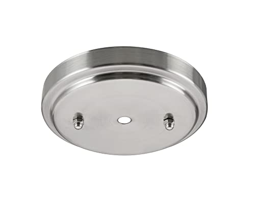 Aspen Creative 21509-32,Brushed Nickel Transitional Chandilier Fixture Canopy Kit w/Universal Cross Bar,5-1/8" Diameter,7/16" Center Hole.2 Sets/Pack by Aspen Creative - Used condition - Image 3