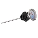 温度ゲージのオートバイの付属品のオイルのレベルのゲージの点棒のオイル タンク点棒 125cc のための 110cc のため オイルレベルディップスティック(Black)