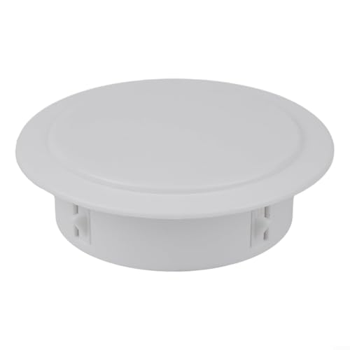 40-100mm OD Hole, Ceiling Cover Plate Round Electrical Cover Blank Circle Wall Plate, Decorative Wall Hole Cover Protective Vents Decor Cap(40mm)