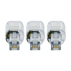 Cord Management; GE Telephone Cord Detangler; 3-Pk; Black-image-45