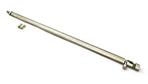 RAB Tower Bolt Stainless Steel Rod, Body Material Aluminum, Slide Bolt/Lock for Door (Code:-SWT, TB ALU, Size:- 24