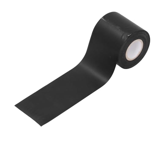 Image of VIBHA PVC Self Adhesive Tape For Air Conditioner Copper Pipe Wrapping Tape AC Insulation Tape Water Prof Heavy Duty 20 Meters Length, 48MM (Black)