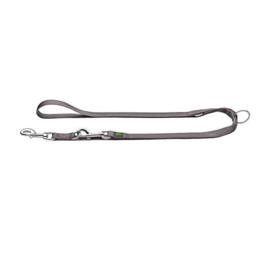 HUNTER Verstellbare Hundeführleine, Farbe: petrol, 3-fach verstellbar, robustes Nylon, pflegeleicht, Größe: 25/200