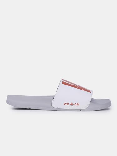 Image of WROGN Men's Anti-slip Sliders | Lightweight EVA Sole | Foam Padded Comfort