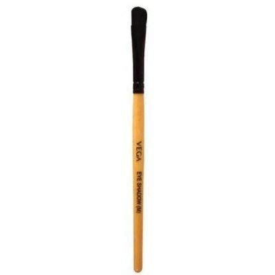 VEGA Eye Shadow Brush (M) EV 02 - Black Synthetic Nylon Bristle - Wand - For Eyeshadow