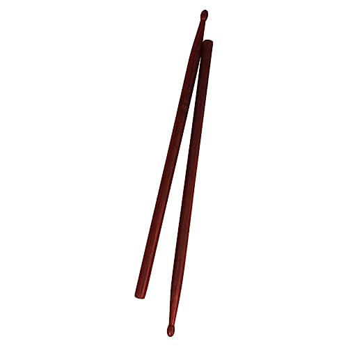 Baqueta para batería de madera roja marrón miniatura 7