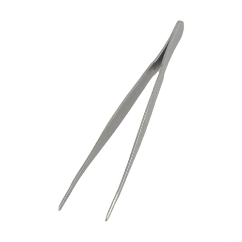 Bebykilemi Pinze professionali in acciaio inox per barbecue, utensili da cucina per servire cibo da buffet, pinze per grigliare cibo, utensili da cucina per ristoranti (16 cm)