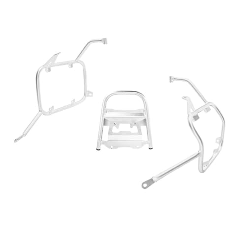 Support de rangement moto BMW F800GS F700GS robuste et durable en Argent