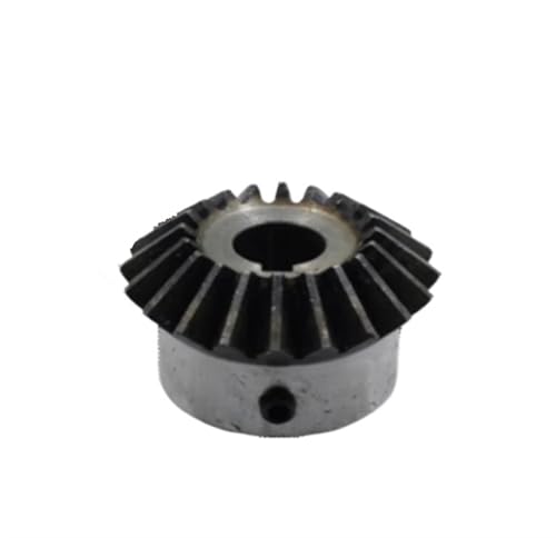 Bevel Gear Pinion Hardware Mechanical 1pcs Bevel Gear 2M 20Teeth with Inner Hole 7/8mm 10mm 12mm 14mm 15/16/17/18mm 90 Degree Drive Commutation Steel Gears with Screw(8mm)