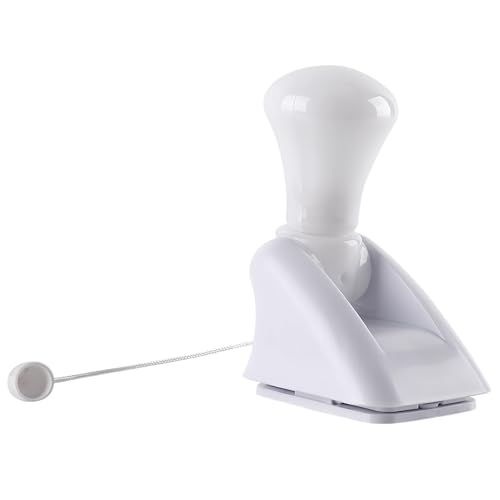 Battery Operated Wall Lights, Portable Wire LED Bulb Cabinet Lamp Cupboard Night Light Battery Operated Self Adhesive Wall Mount Light with Pull Chain for Children's Room Hallway Bedrooms White 2W