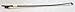 Vio Music Carbon Fiber 1/2 Violin Bow, Blue, Ebony Frog
