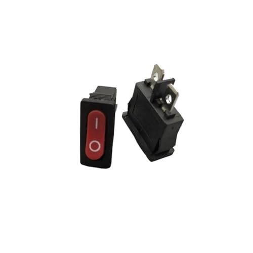 Interrupteur à bascule fin noir 10 x 22 mm discret pour intégration sur mesure