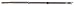 Easy Braid EPM80K100 Knife 4.83 mm (0.19"), TIN Area 2.03 mm (0.08"), EP Series Tips, Use SHP-P or SHP-PM, 800 Degree Series